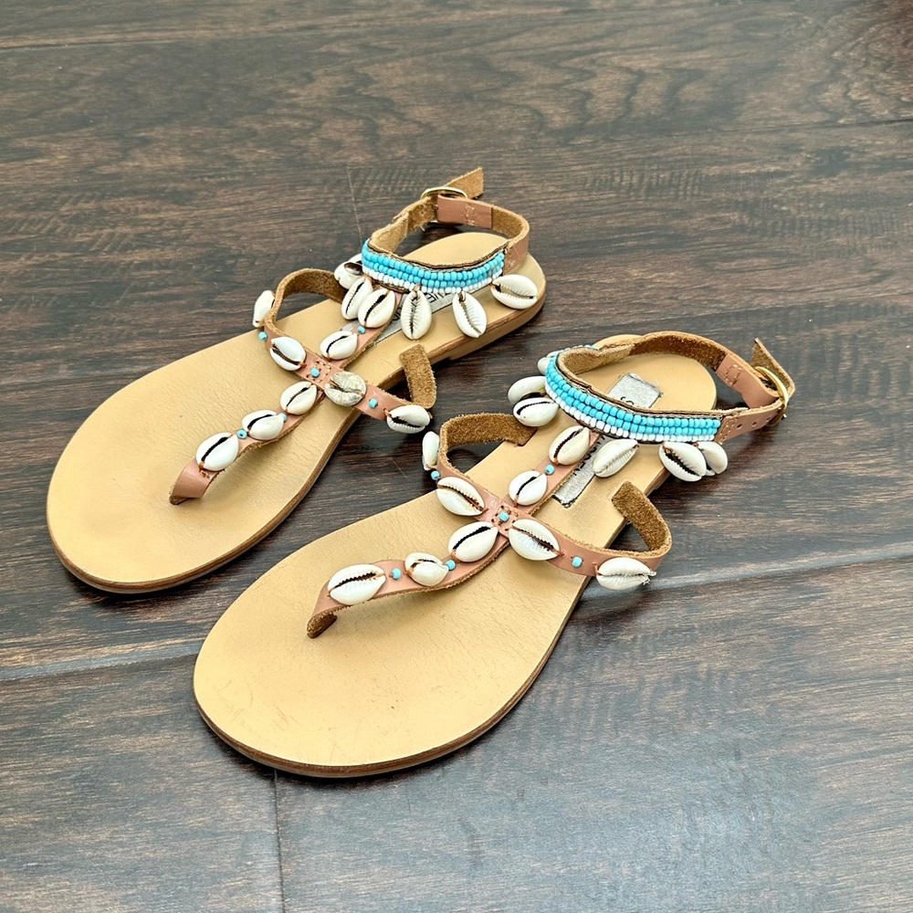 Steve Madden Shell Embellished Sandals